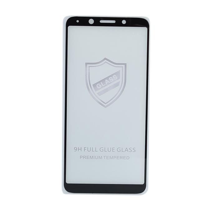 5D 9H Temped Glass Screen Protector-Black for Oppo F5. 