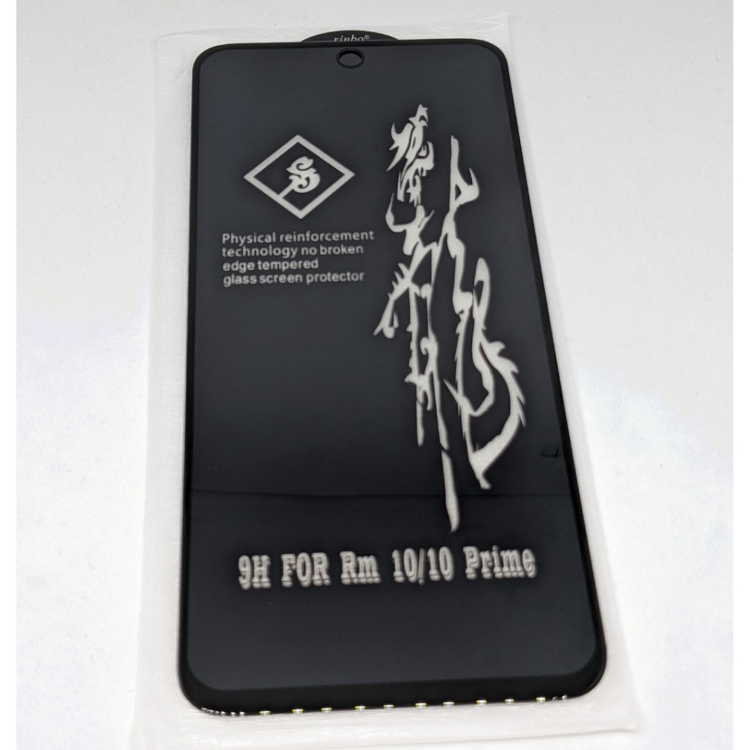 For Redmi 10 / Redmi 10 Prime Rinbo Hd Curved Tempered Glass Screen Protector