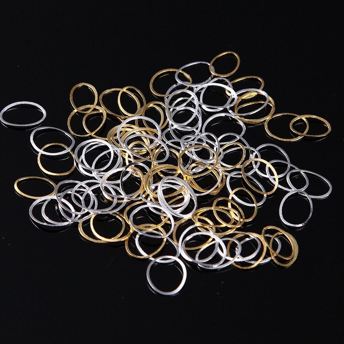 【happy one】Sliders for nail 1 Box Metal  Sheet Mixed Steampunk Nail Art Decoration crystals for nails designs adesivi unghie 0111
