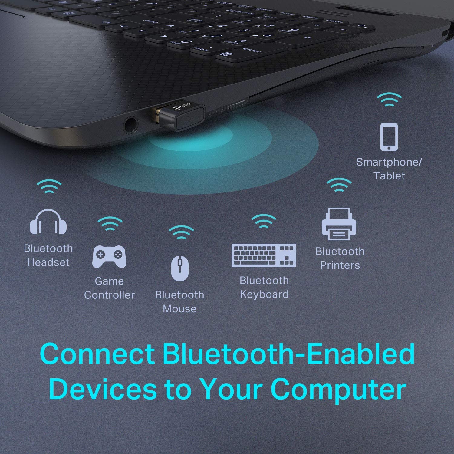 TP-Link UB400 Bluetooth 4.0 Nano USB Adapter. 