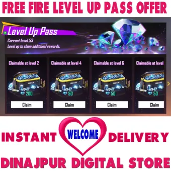 Free Fire Level Up Pass Offer This Package Requires Only Facebook Login Id Password Buy Online At Best Prices In Bangladesh Daraz Com Bd