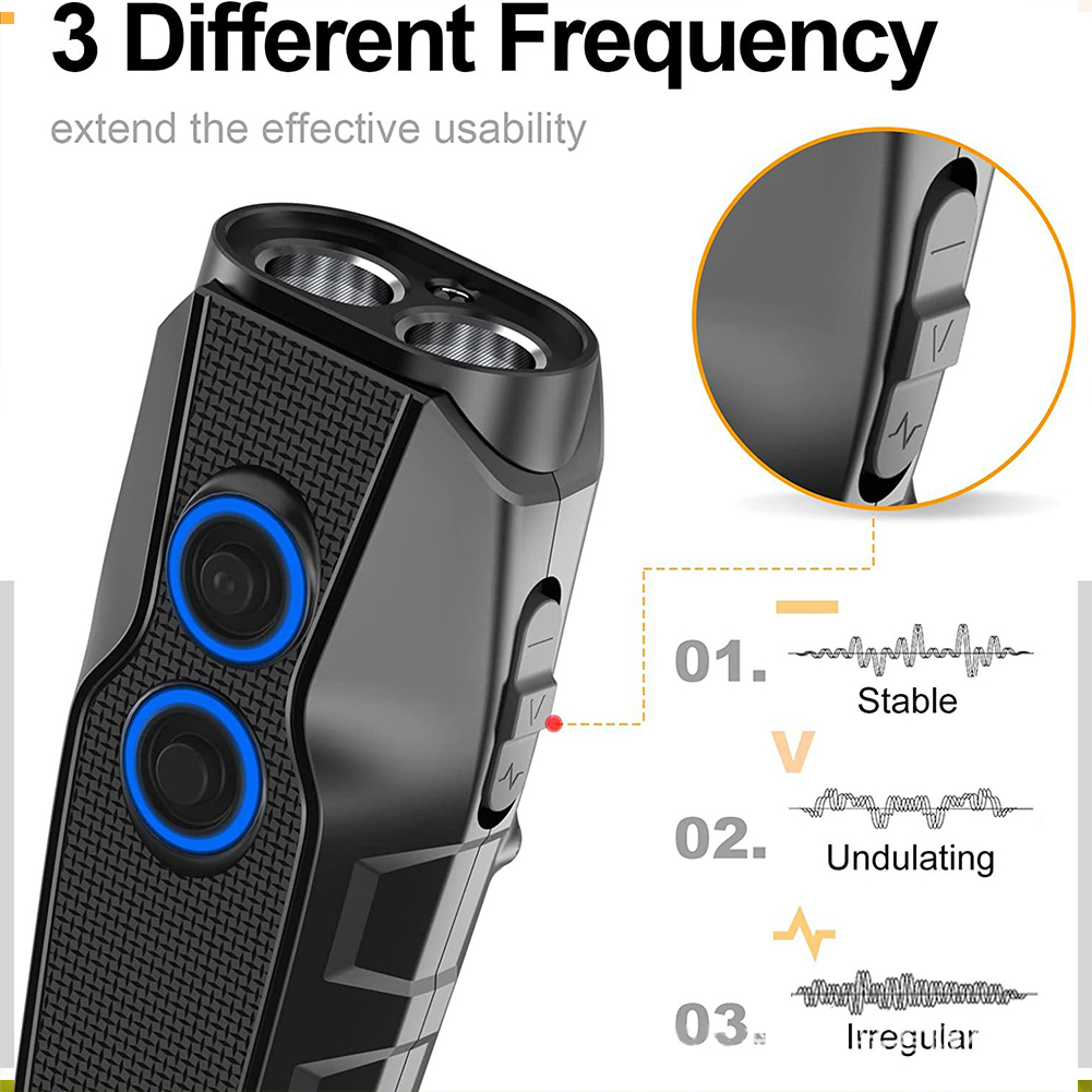 Dog Barking Control Devices Anti Barking Device Ultrasonic Dog Bark Deterrent With LED Dog Training & Behavior Aids. 