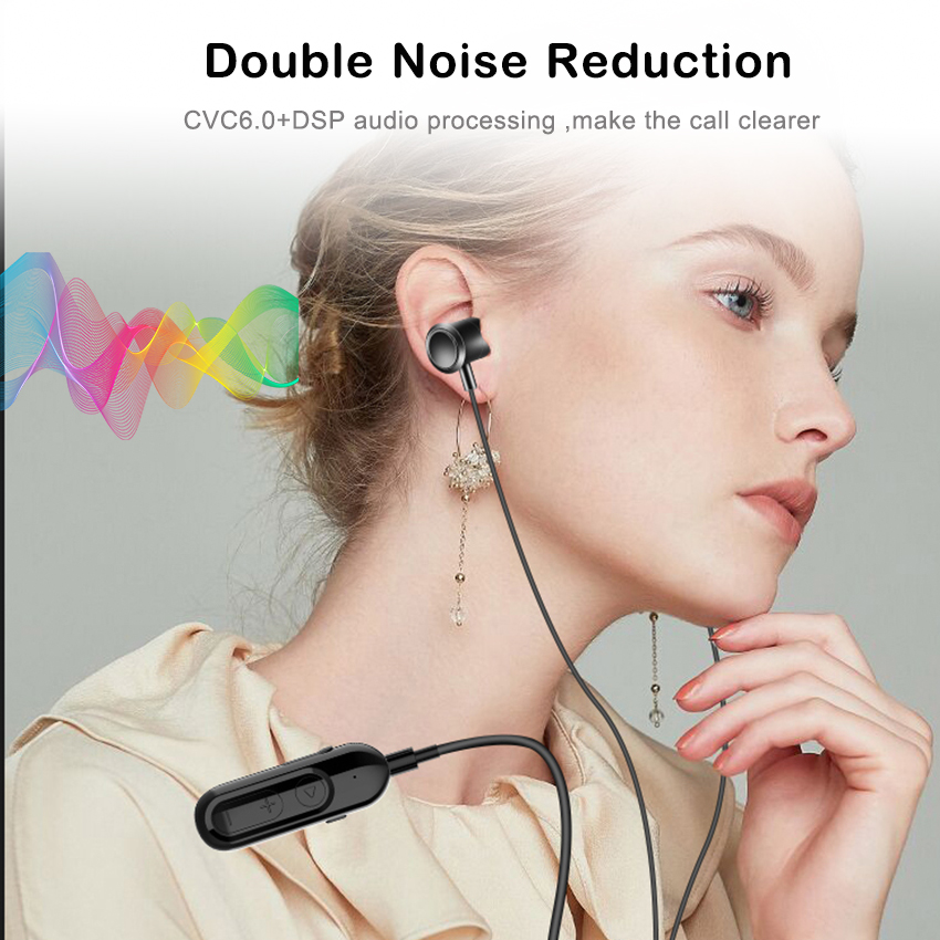 Wiresto V18 Wireless in-Ear Multi-Function Bluetooth Headset HiFi Noise Canceling Stereo Earphones. 