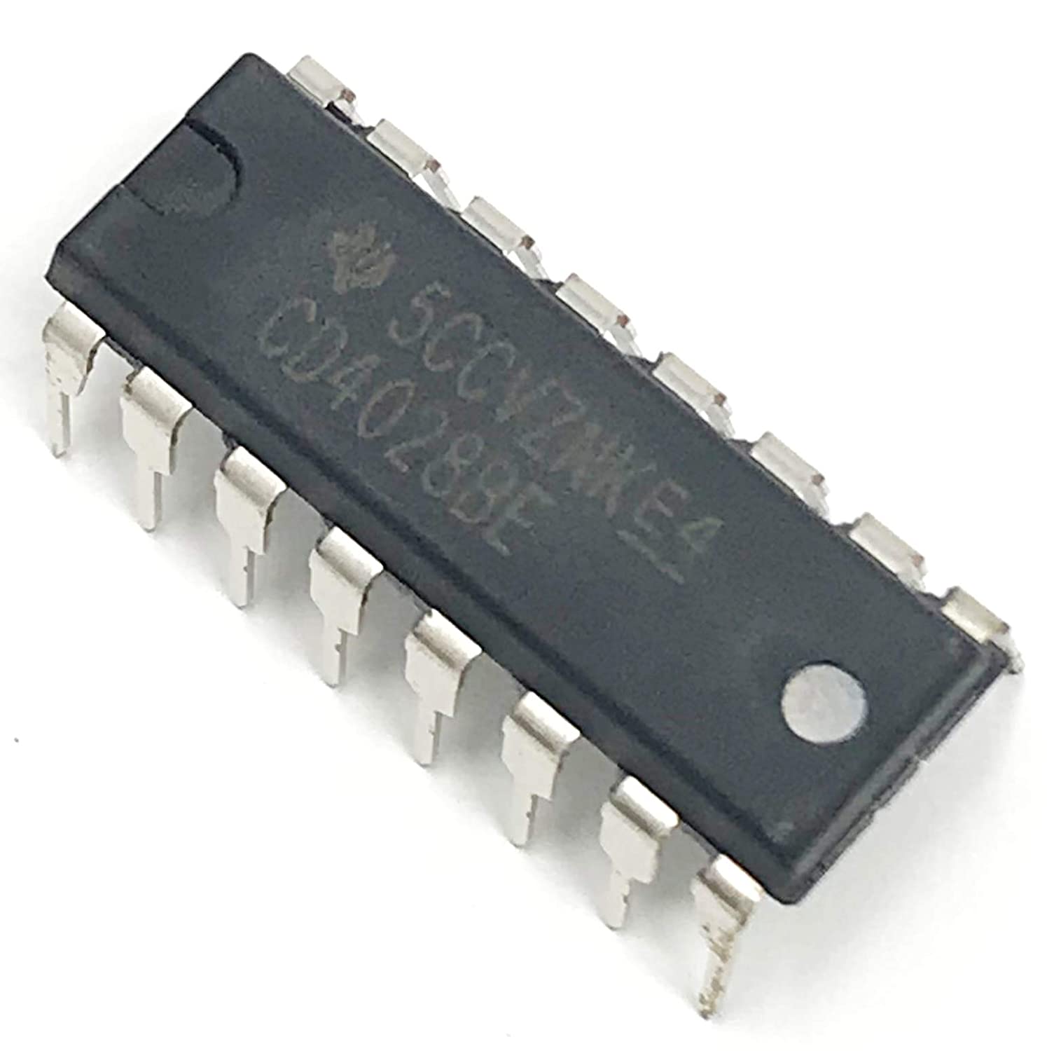 2Pcs- CD4028 Decimal Decoder IC CD 4028 CMOS BCD To Decimal Or Binary To Octal Decoders Drivers IC Breadboard Friendly DIP 16 Pin IC Electrical Circuitry & Parts. 