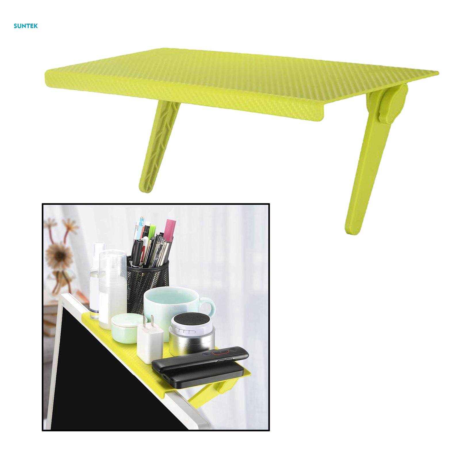 Multi-functional TV Top Mount Organizer Adjustable Wall Mounted Shelf for Screen TV, Computer Monitor. 