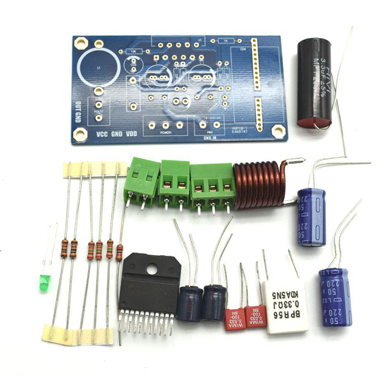 2Pcs Lm3886 Tf Mono Power Amplifier Board 60W Diy Kit Parallel Classic Circuit Latest Version. 