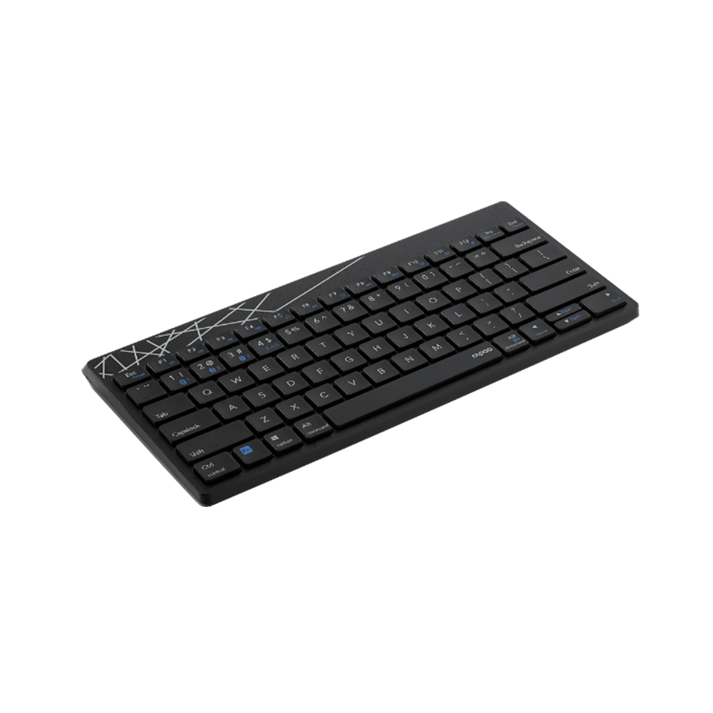 Rapoo K8000M Multi-mode Wireless Keyboard - Switch between Bluetooth 3.0, 5.0 and 2.4G for Macbook PC Laptop Computer. 