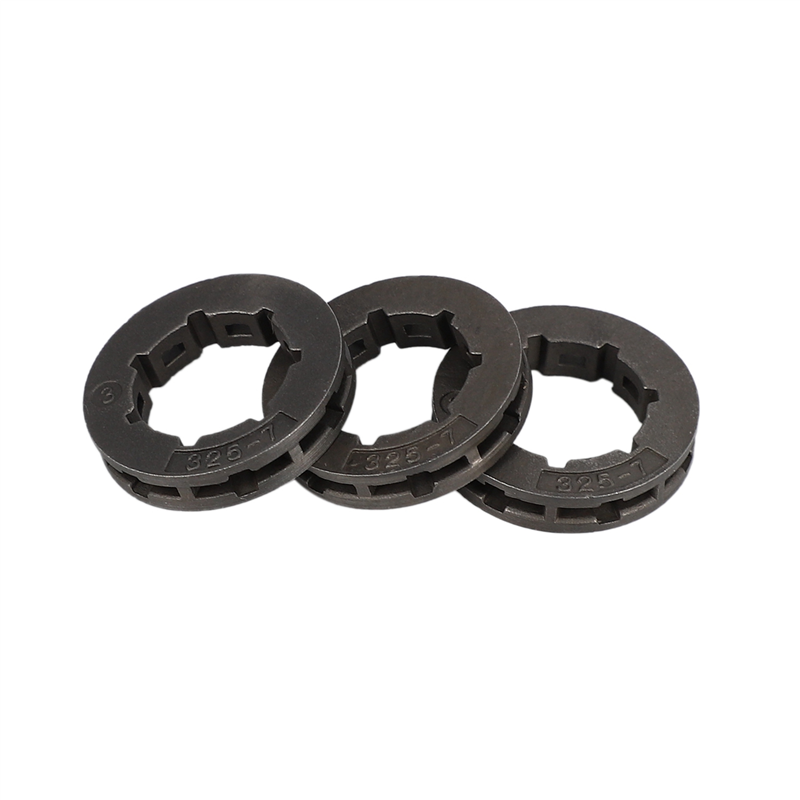 15Pcs Tool Parts Metal Chainsaw Spare Part Chain Saw Sprocket Rim Power Mate 325-7 for Chainsaw Replacement