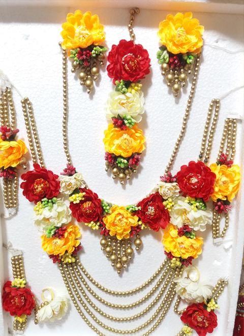 gaye holud jewelry set