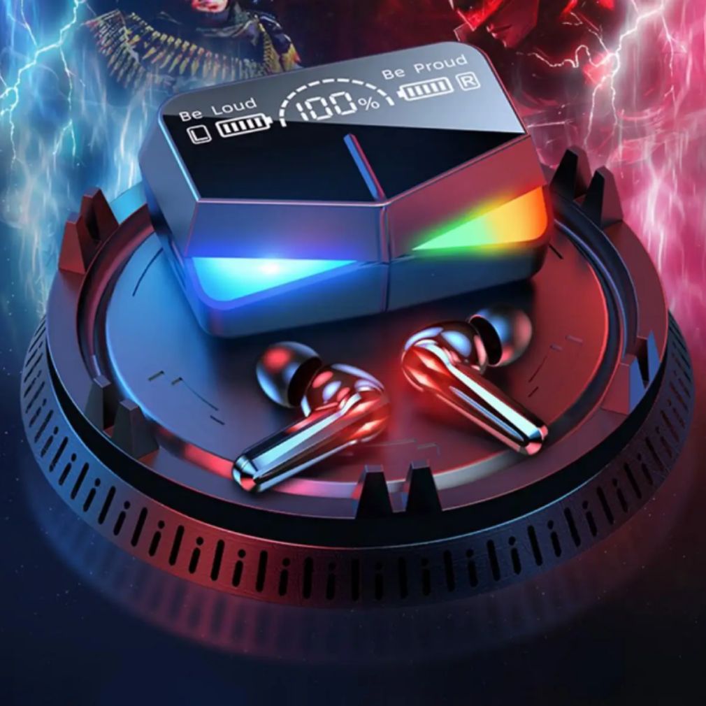 M28 TWS Wireless Gaming Earbuds With Games And Music Dual Modes. 