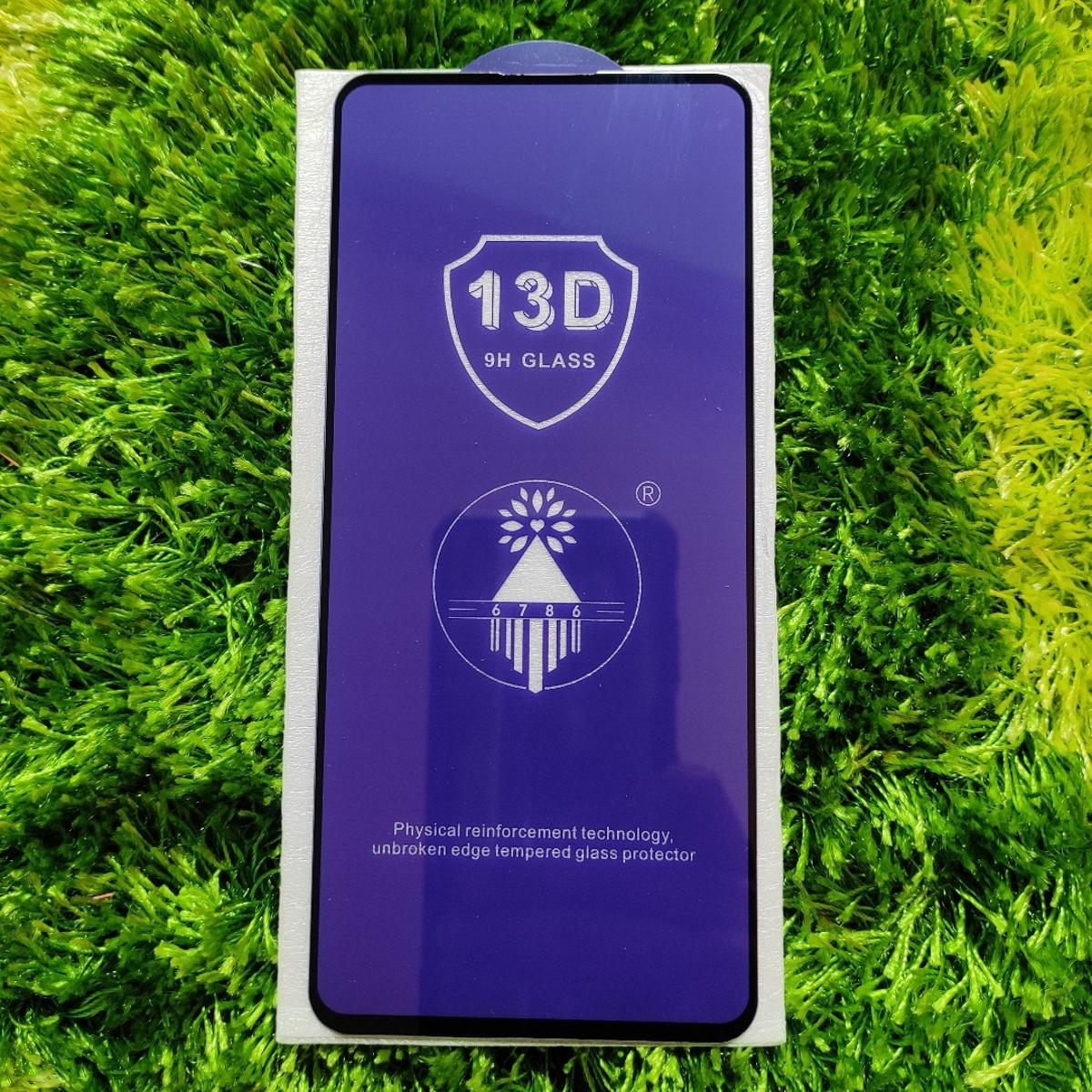 For Tecno Spark 7 Pro -13D Tempered Gorilla Glass Screen Protector (For All 6.6 inch Display)