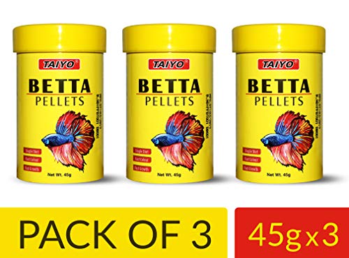 TAIYO Betta Pellets fish food 45gm