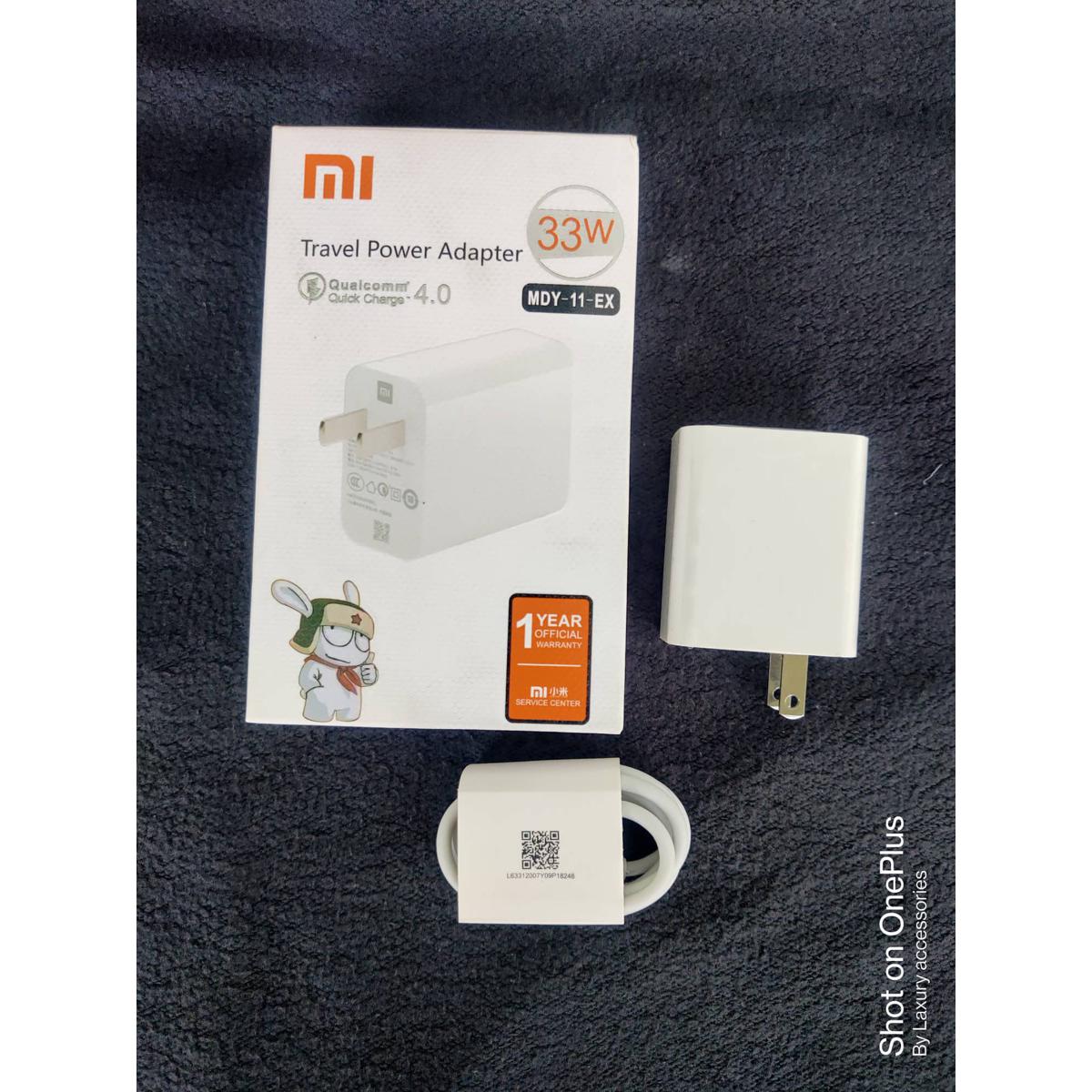 Xiaomi Fast Charger 33W QC3.0 Quick Charge Adapter USB Type-C For Xiaomi MI 10 Pro MI 9 Pro Redmi Note8 Note 7 K20 K30 Pro Mix3 Max3