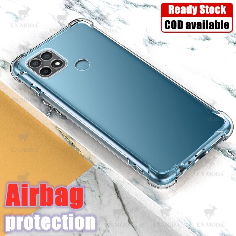 lthmy for Realme C25s RMX3195 Soft Gel Jelly Case Transparent Full Protective Anti-Scratch Resistant Back Cover Skin