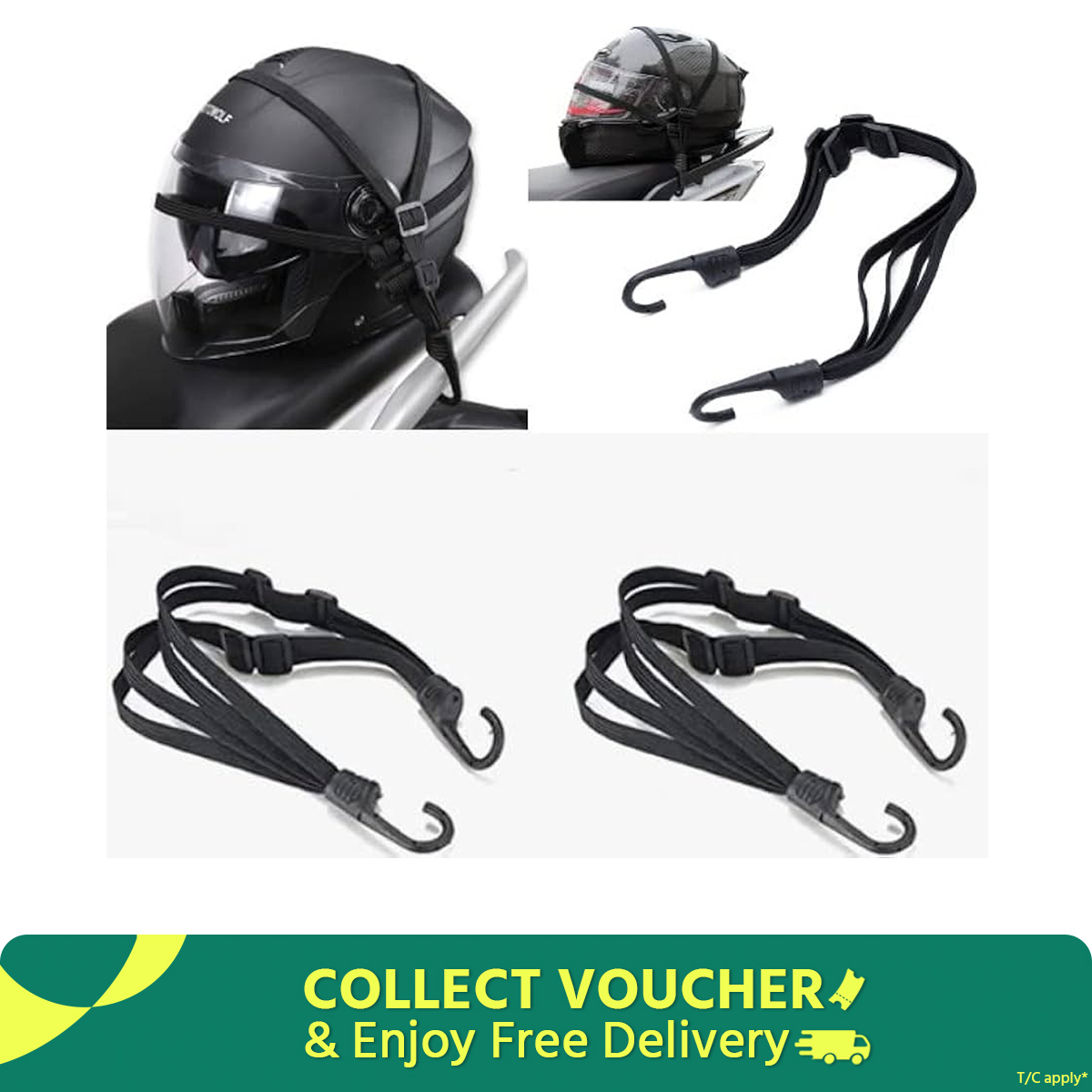 Motorcycle Helmet Net Luggage Straps Motorcycle Accessories Hooks Helmet Straps Retractable Helmet Rope Fixed Strap Net Belt