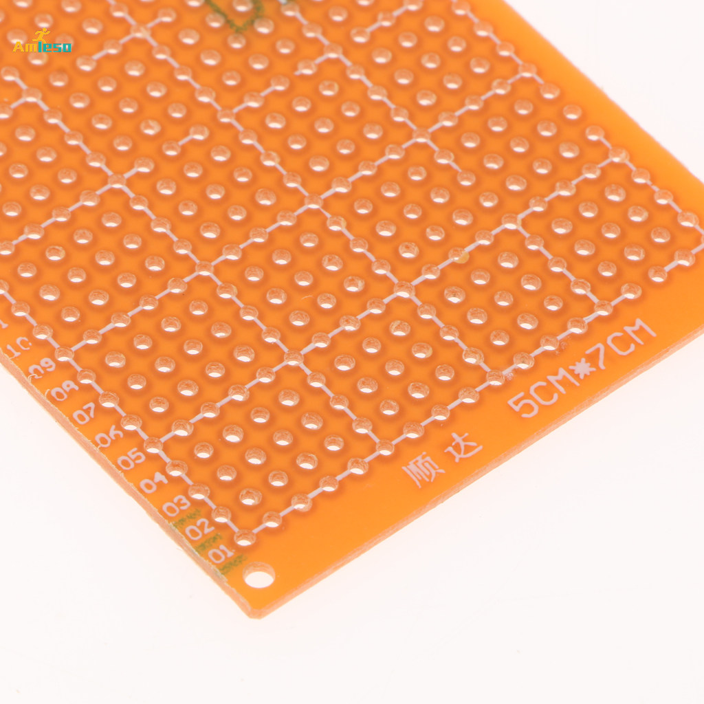 10pcs 5x7cm Prototype Universal Board Blank Printed Circuit Board DIY. 