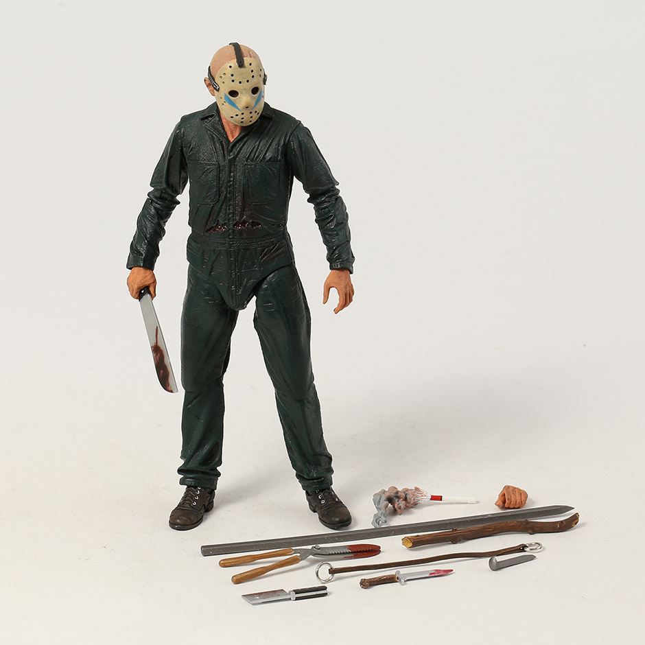 NECA Part 5 Jason Voorhees Ultimate 7 Action Figure Toy. 