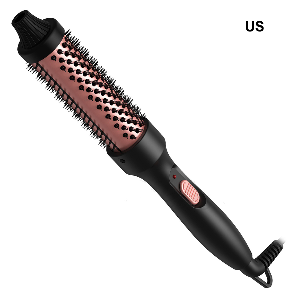 Wavy Talk Thermal Brush Double PTC Heaters Automatic Recognition And Switching Display Curling Irons. 