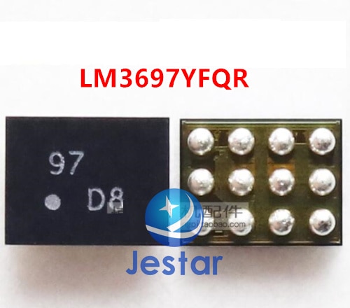 5-20pcs Lm3697 LM3697YFQR Mark D8 12pin Backlight Light Driver IC for OPPO A57 R9SK R9plus vivo X5SL Y83 xiaomi