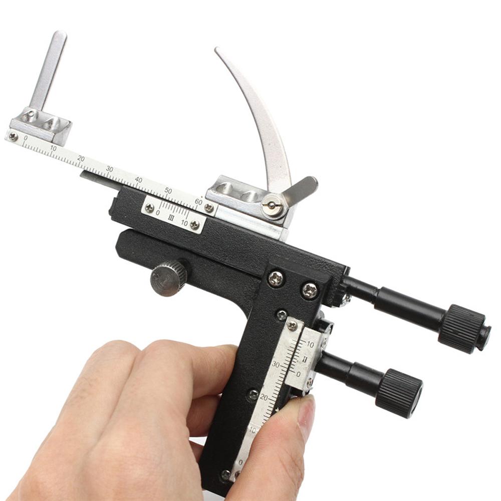 Professional Straight Type Microscope Attachable Mechanical Stage X-Y Moveable Stage Vernier Caliper Ruler with Scale. 