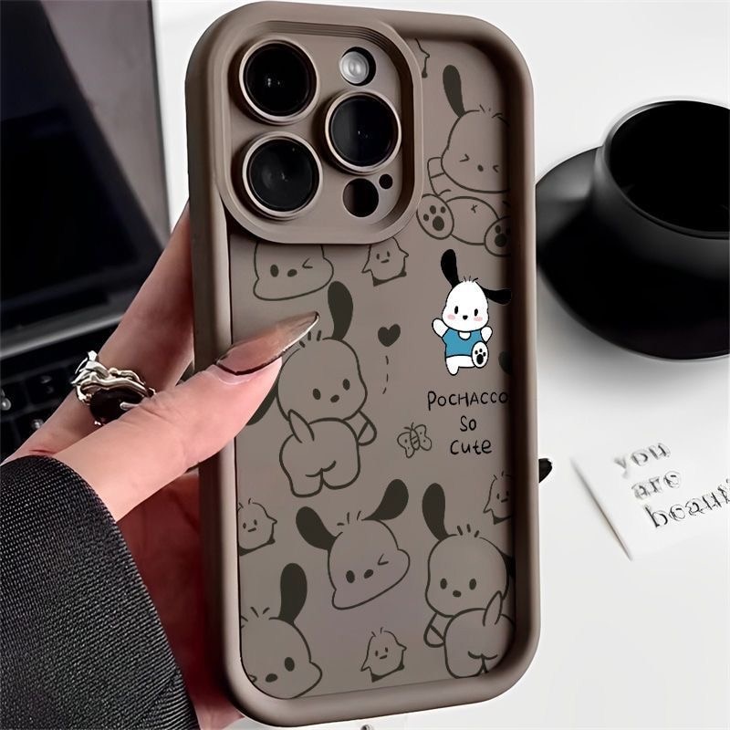 Candy Kitty Pochacco Cartoon Plain Multistep TPU Soft Phone Case for Motorola Moto G14 G54 G9 Play G9 E22 E22i E7 Plus Cute Capa. 