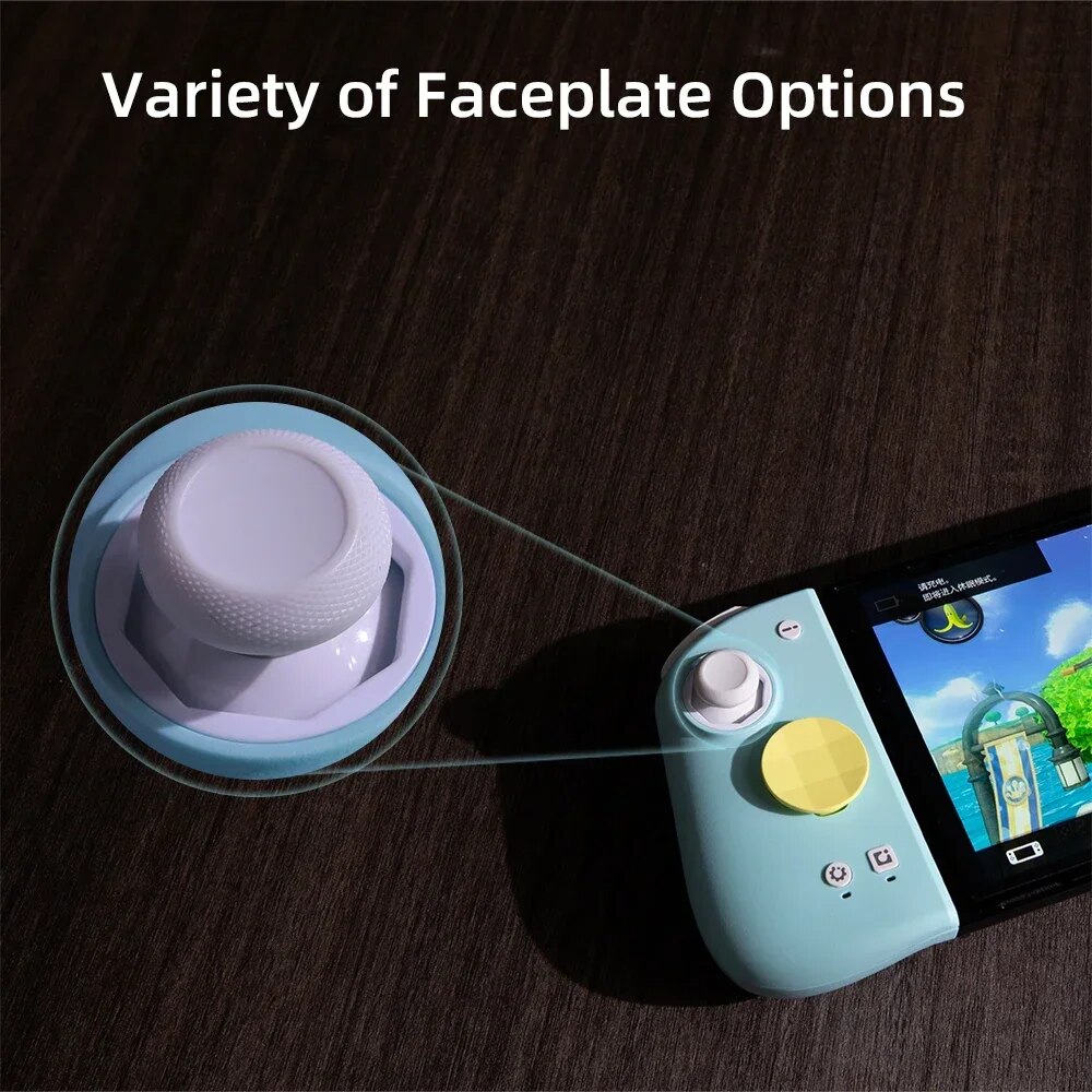 MOBAPAD M6 Gemini 2 Game Controller,Joypad with Hall Joystick Left Right Handle Grip Console for Switch NS OLED Gamepad. 