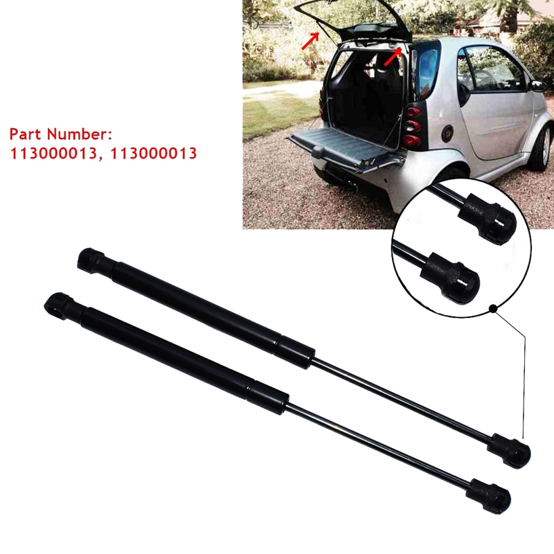 2Pcs Tailgate Lift Support Rod Shock Gas Spring Struts for Smart Fortwo 0.8L City-Coupe 2004 2005 2006 2007 113000013. 