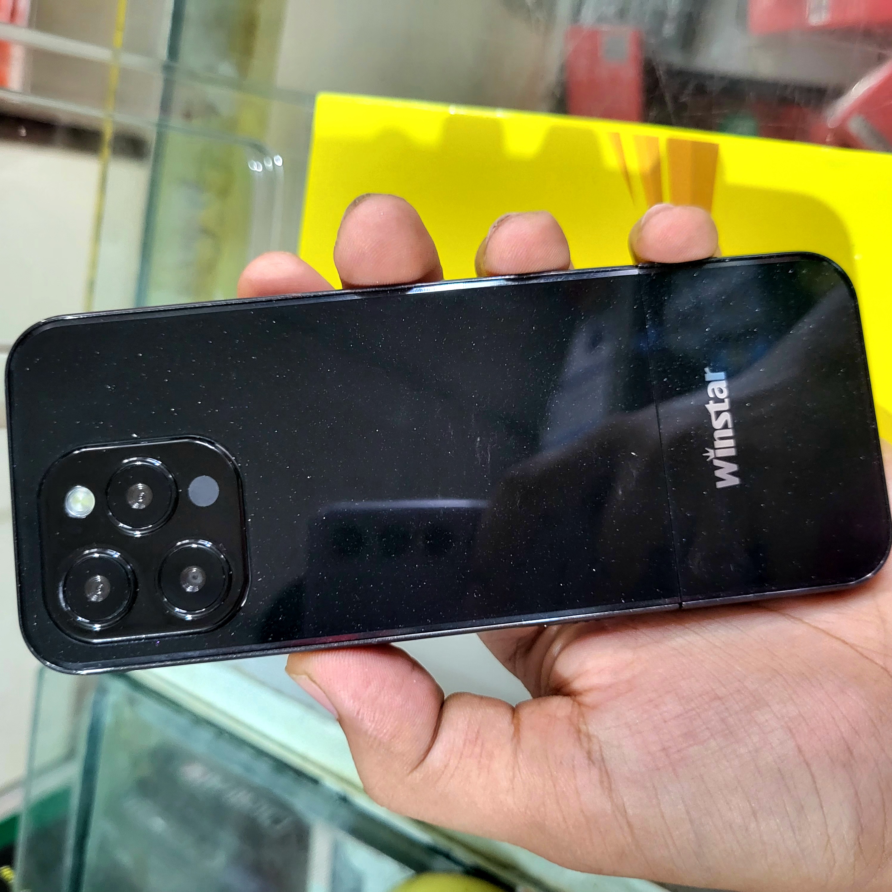 আই-ফোনের মত Phone | Winstar W50 | 4 sim | 2.8 Display | Powerful Torch | 3000 Mah Fix Big Battery |1 Years Warranty