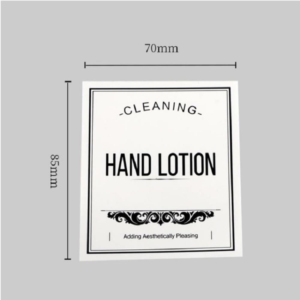 Self-Adhesive Shower  Labels Personalized Waterproof Rectangular Soap Stickers Identification Customizable Shampoo Labels for Home Use Beauty Salons Personal Care Labeling System DIY enthusiasts. 