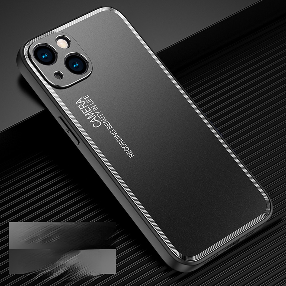 Luxury Frosted Casing for iPhone 15 Promax 14Plus 13 Pro 12pro Max Unique Design Metal iPhone 15Plus 14 13 11Pro Back Phone Case