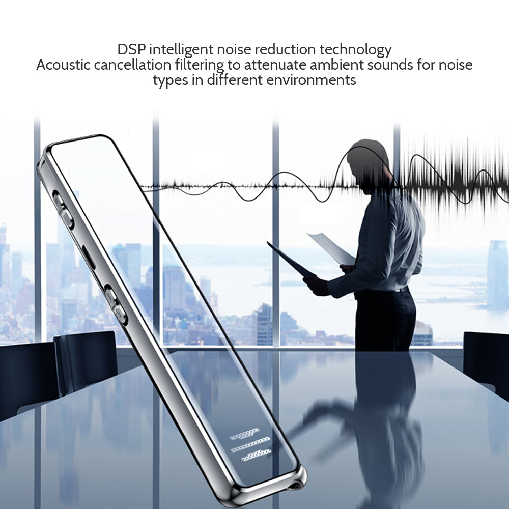 RD Q22 Mini Digital Voice Recorder Audio Pen 8GB 16GB 32GB Business Conference Voice Activated Recording Long Standby Large Capacity External MP3 Player. 