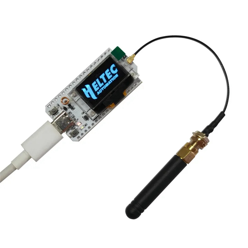 2Set 868-915MHz SX1262 ESP32 LoRa 0.96 Inch Blue OLED Display WIFI Lora 32 V3 Development Board for Easy to Use. 