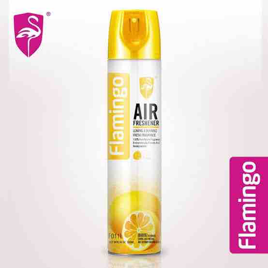 Flamingo Air Freshener Lemon Fragrance 330ml (F011L) | Daraz.com.bd