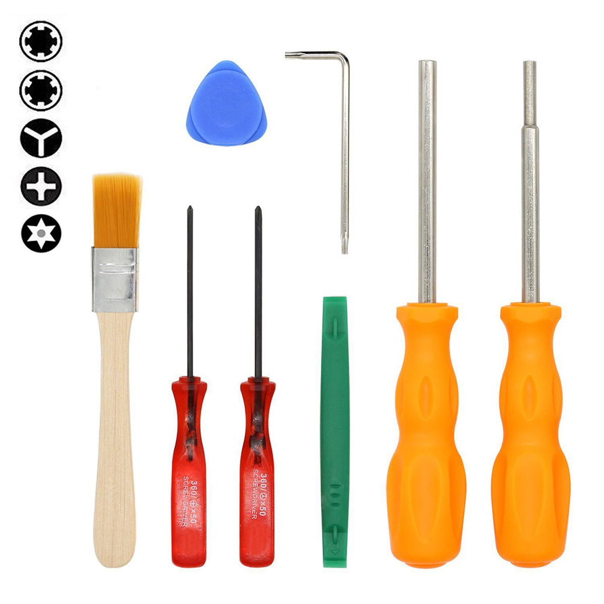 Useful Professional Consoles Full Tool Kit For Nintendo Security Screwdriver Game Bit