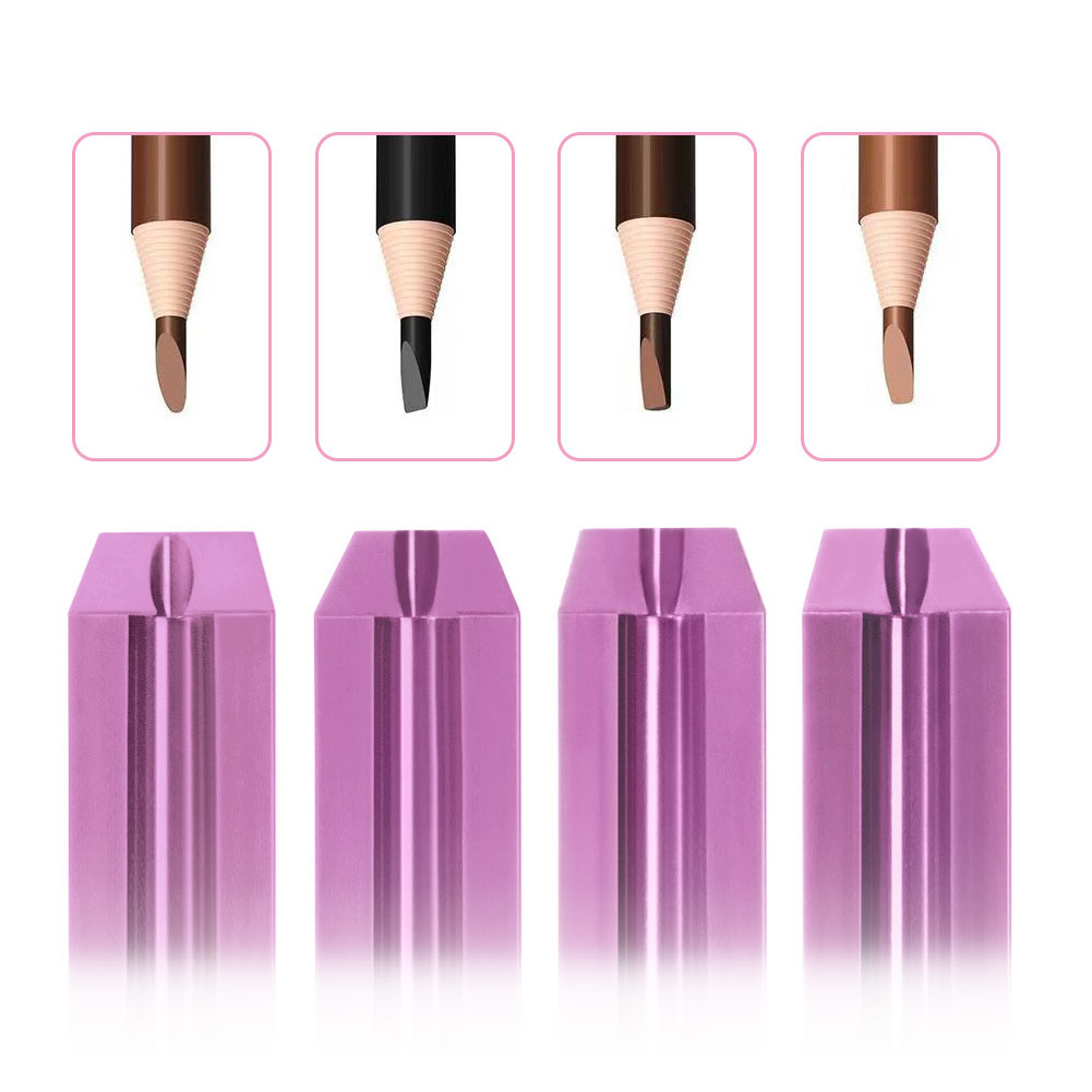 JM 4 In 1 Eyebrow Pencil Sharpener Microblading Tattoo Marker Permanent Makeup Professional Eyebrow Pencil Sharpening Tip Thin Tools. 