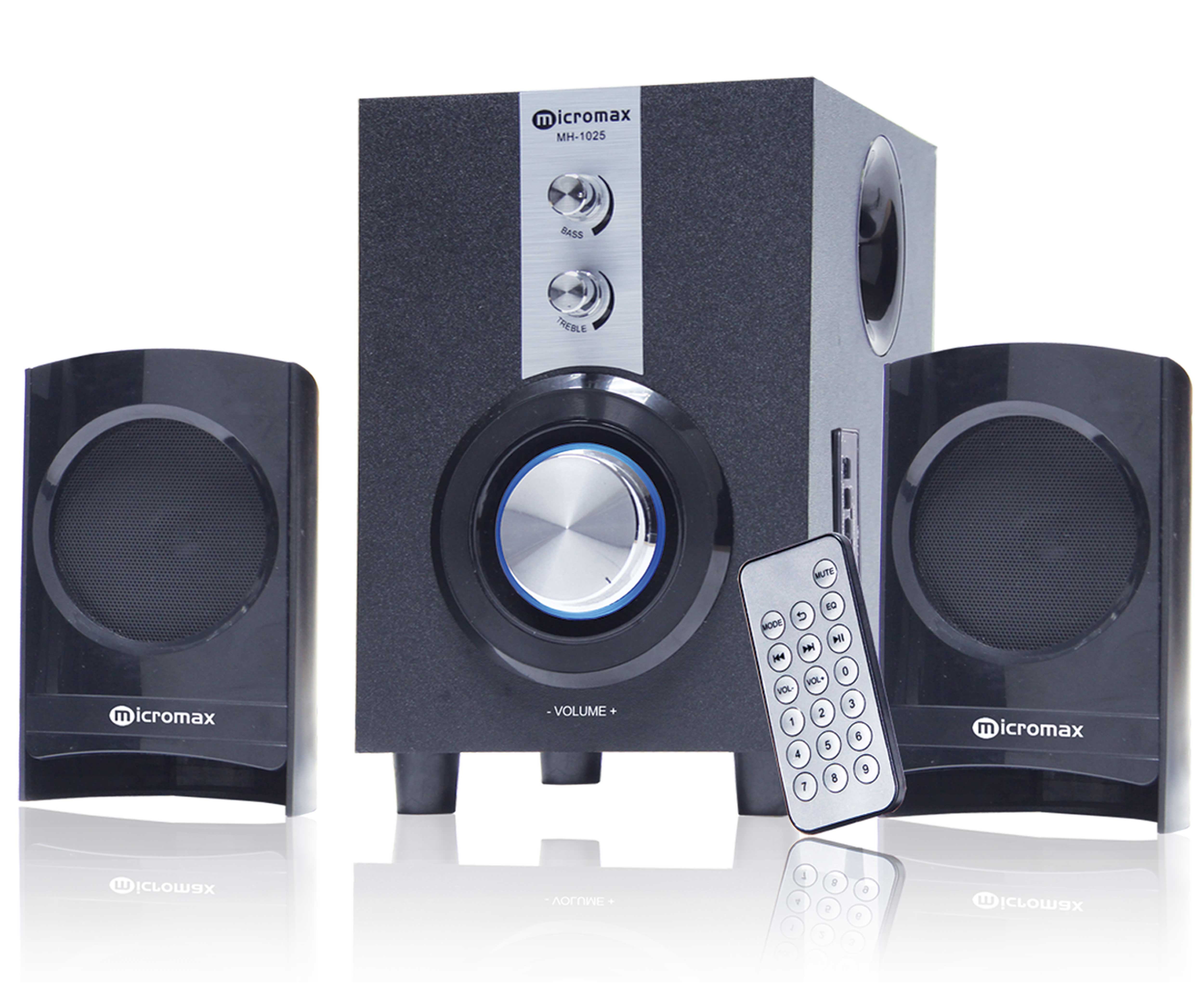 Micromax MX-1025 BT 2.1 Multimedia Bluetooth Speaker. 