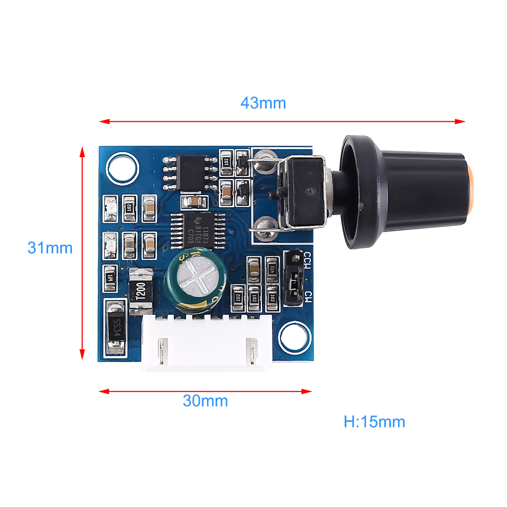 DC Brushless Motor Driver Module BLDC Motor Controller DC 5V-12V Speed Switch Driver Board. 