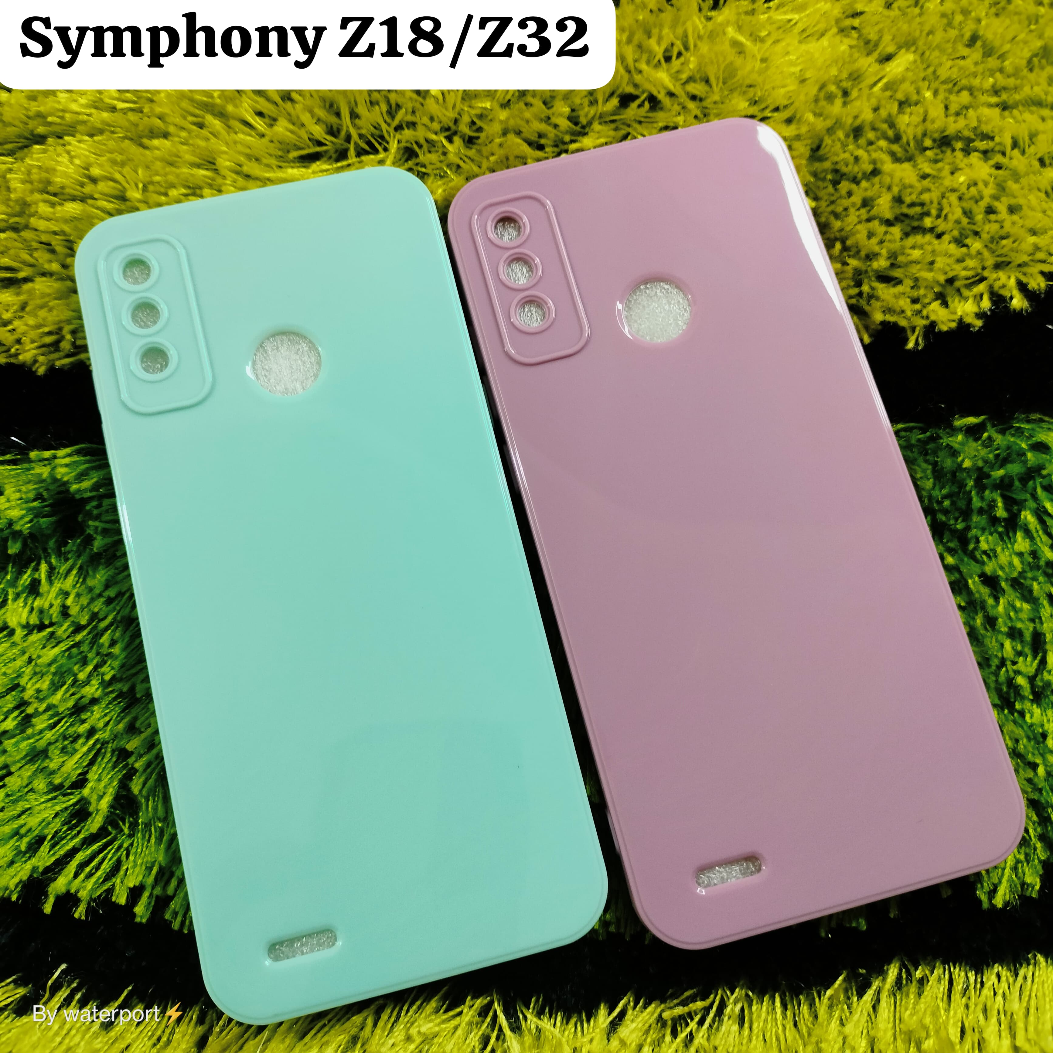 For Symphony Z32 / Z18 Back Cover Soft Silicone Back Case Soft Premium Design With Camera Bump Protective Back Case Symphony Z32. 