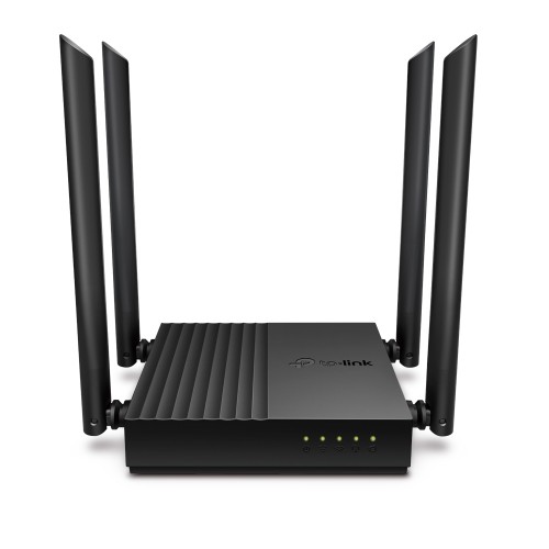 TP-Link Archer C64 AC1200 1200mbps Dual-Band Wireless MU-MIMO Gigabit WiFi Router. 