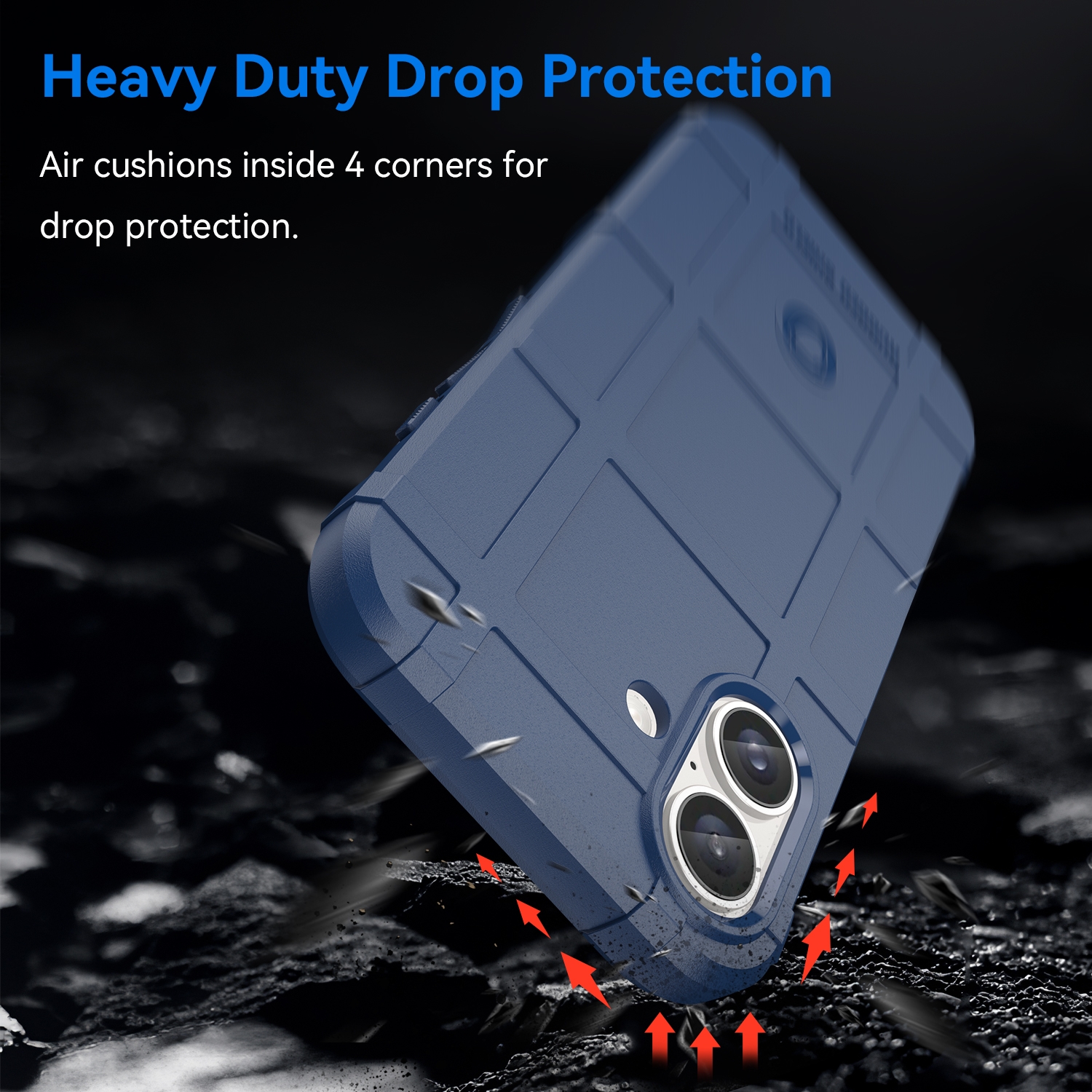 Full Coverage Shockproof TPU Phone Case For iPhone 16 Pro Max/iPhone 16/iPhone SE 2024/iPhone 16 Pro/iPhone 16 Plus. 