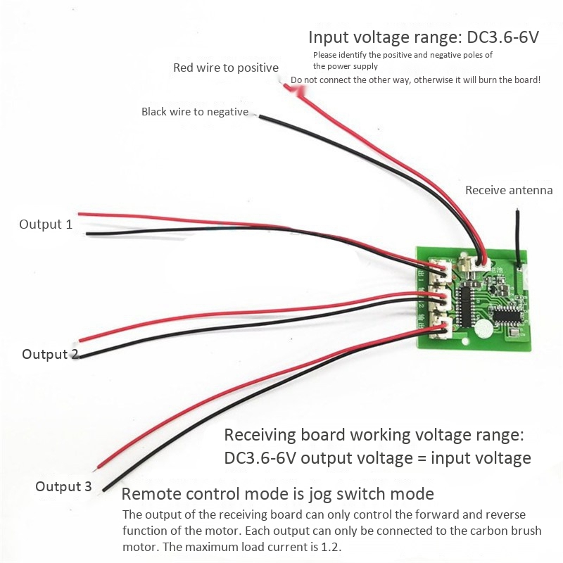 6CH 2.4G Remote Controller Power Transmitter Receiver Radio System For DIY RC Boat Cars 50M Controlling - 182109203. 