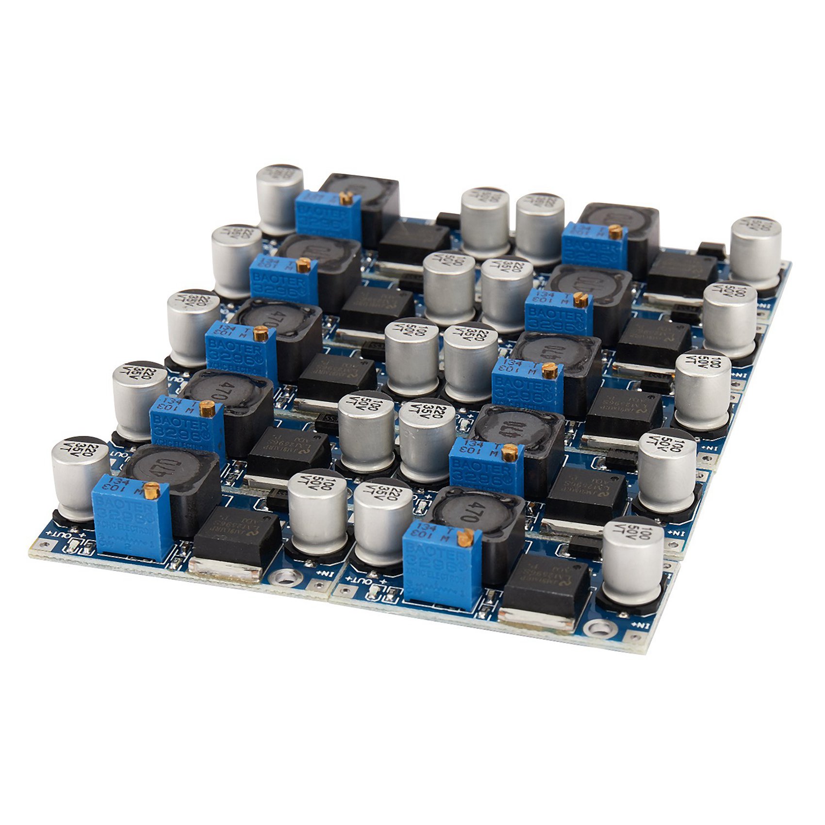 20X Lm2596 Dc-Dc Step-Down 3A Adjustable Buck Stable Tension 24V Zu 12V 5V 3V. 