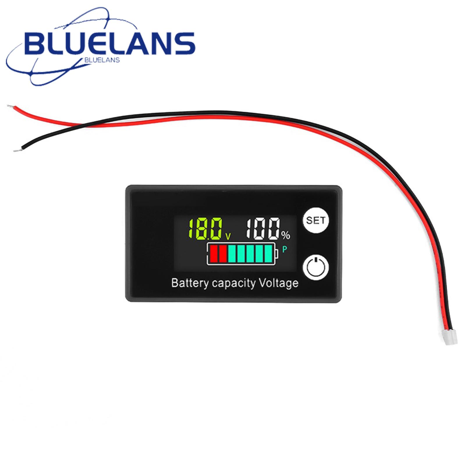 Voltage Meter Panel Calibration Design Two-wire Voltage Gauge Battery Capacity Indicator. 