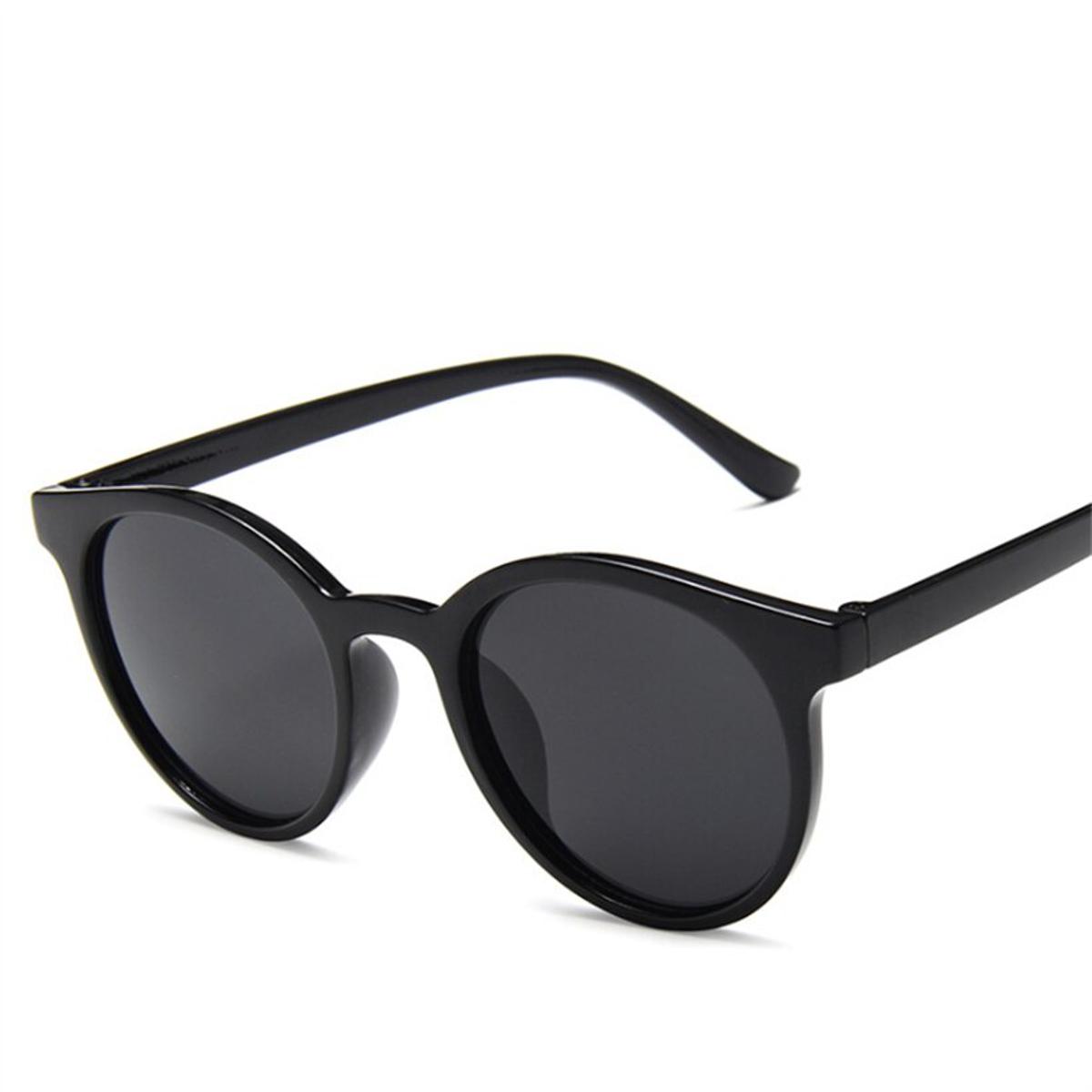 【happy one】BlackXojoX Sunglasses Women Vintage Designer Round Glasses Simple Girls Goggles Ladies Shade Eyewear UV400. 