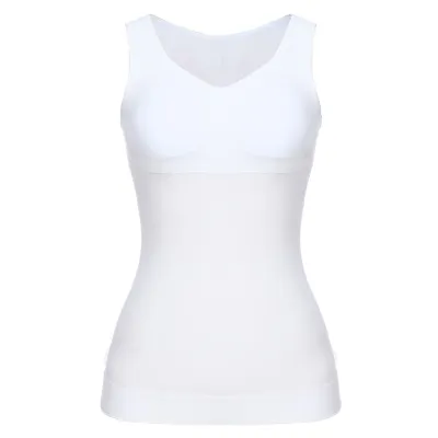 Women Cami Shaper with Built in Bra Tummy Control Camisole
