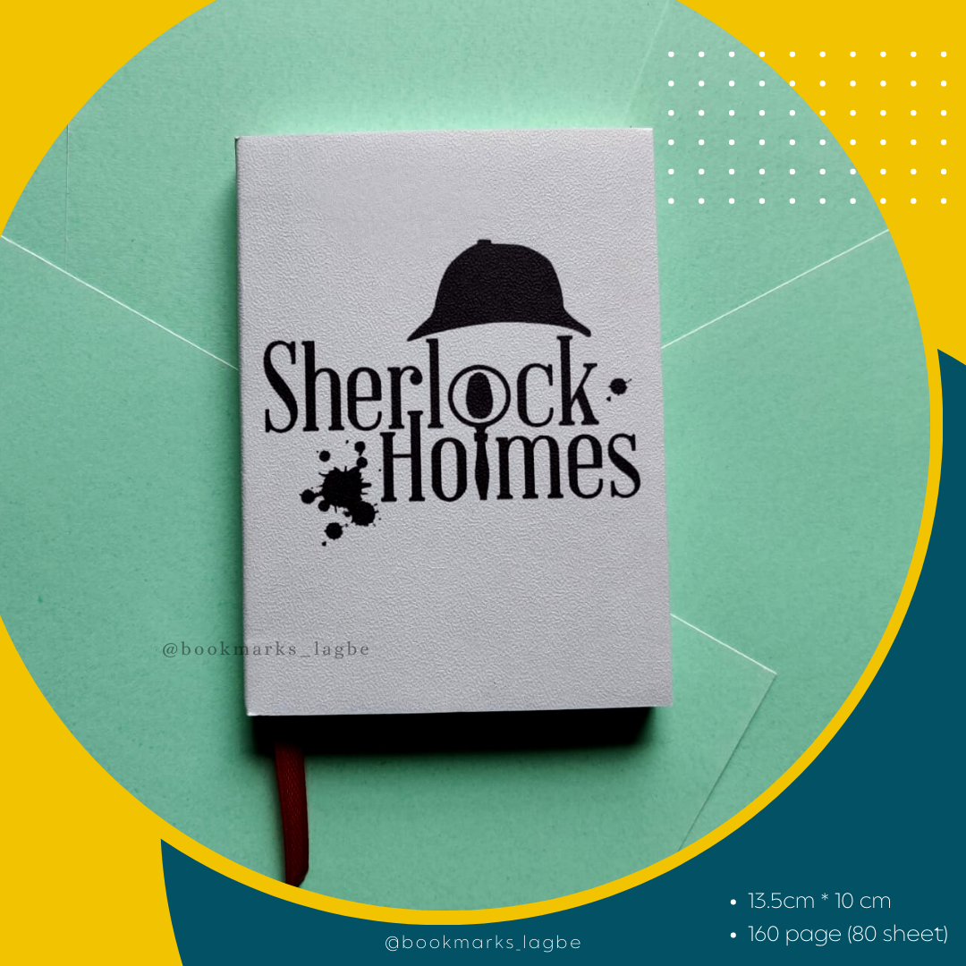 Sherlock Holmes Small Pocket Notebook Notebook/sketchbook/sketchpad