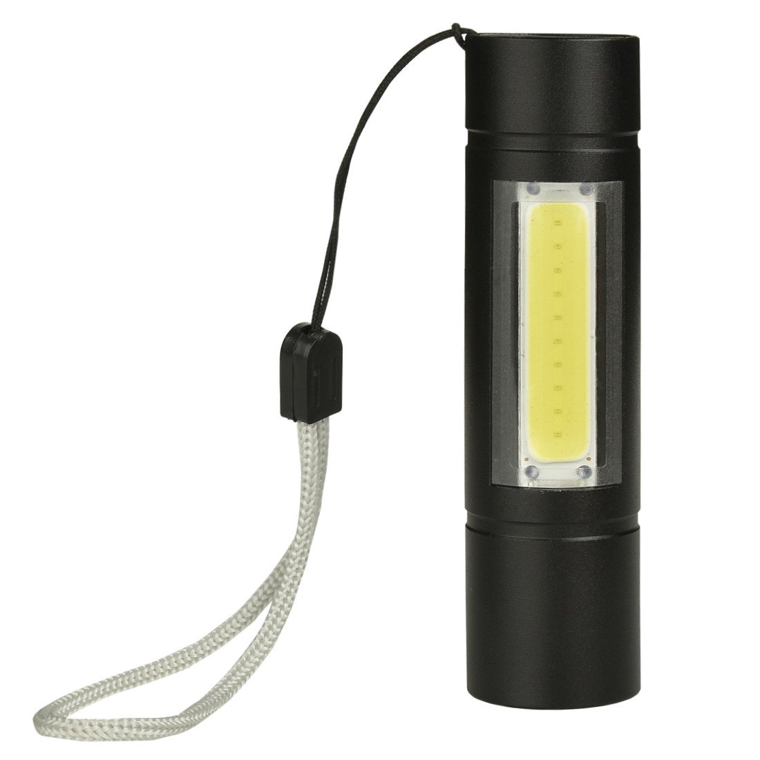 LED Light Emergence Rechargeable Mini and Pocket Torch Flash Light DP571 Torch Emergency Light  (Black). 