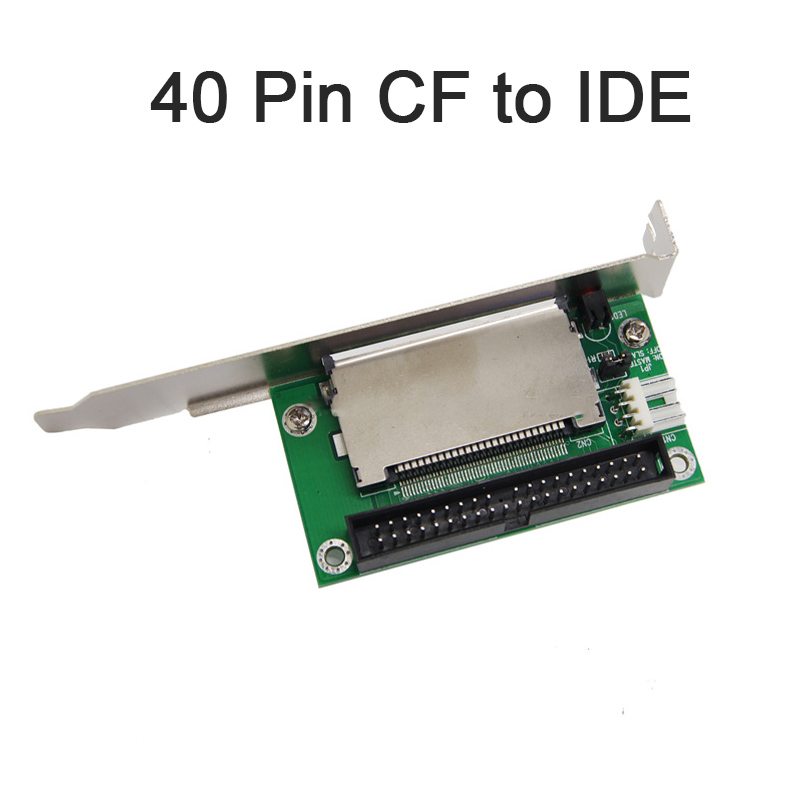 40 Pin CF To IDE Compact Flash Card Adapter Bootable IDE Converter Card. 