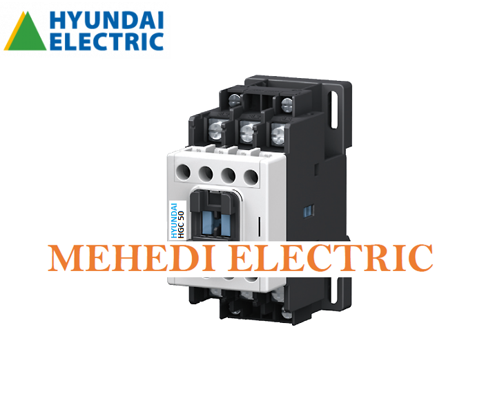 Hyundai Magnetic Contactor 50A Model : HGC50B 22NS X220. 