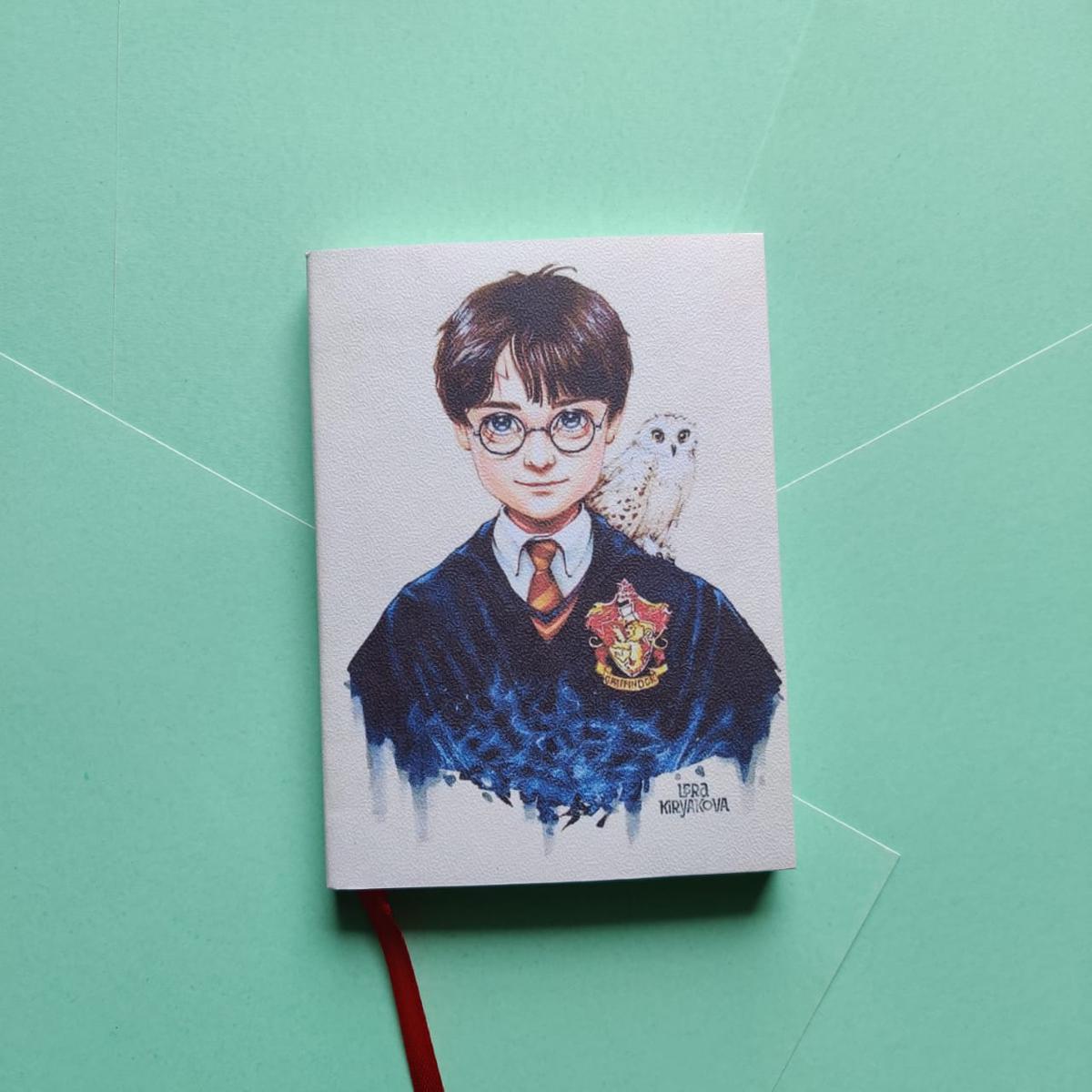 Harry Potter Small Pocket Notebook- Notebook/sketchbook/sketchpad for drawing, sketching, writing with classic look